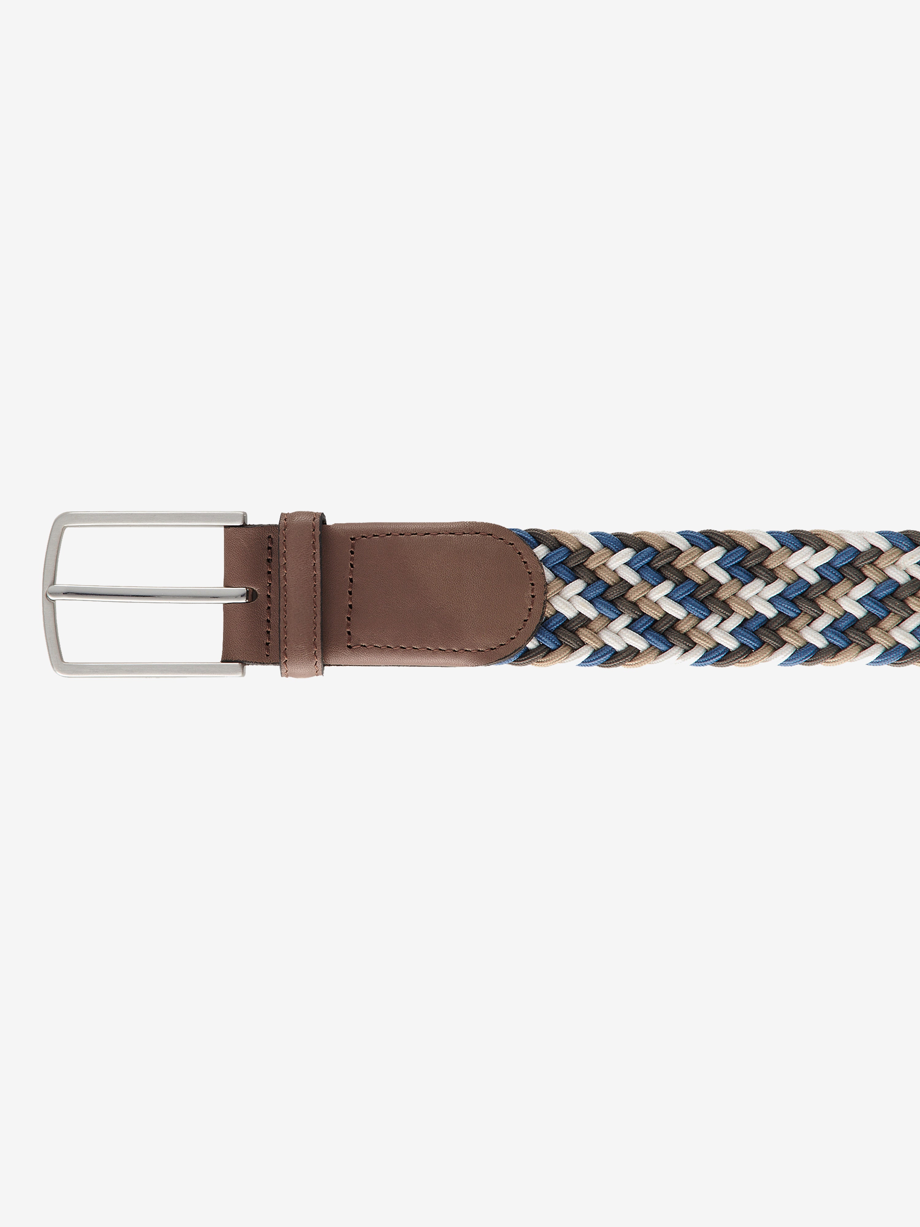 GUERTEL73 - blauw-donkerbruin