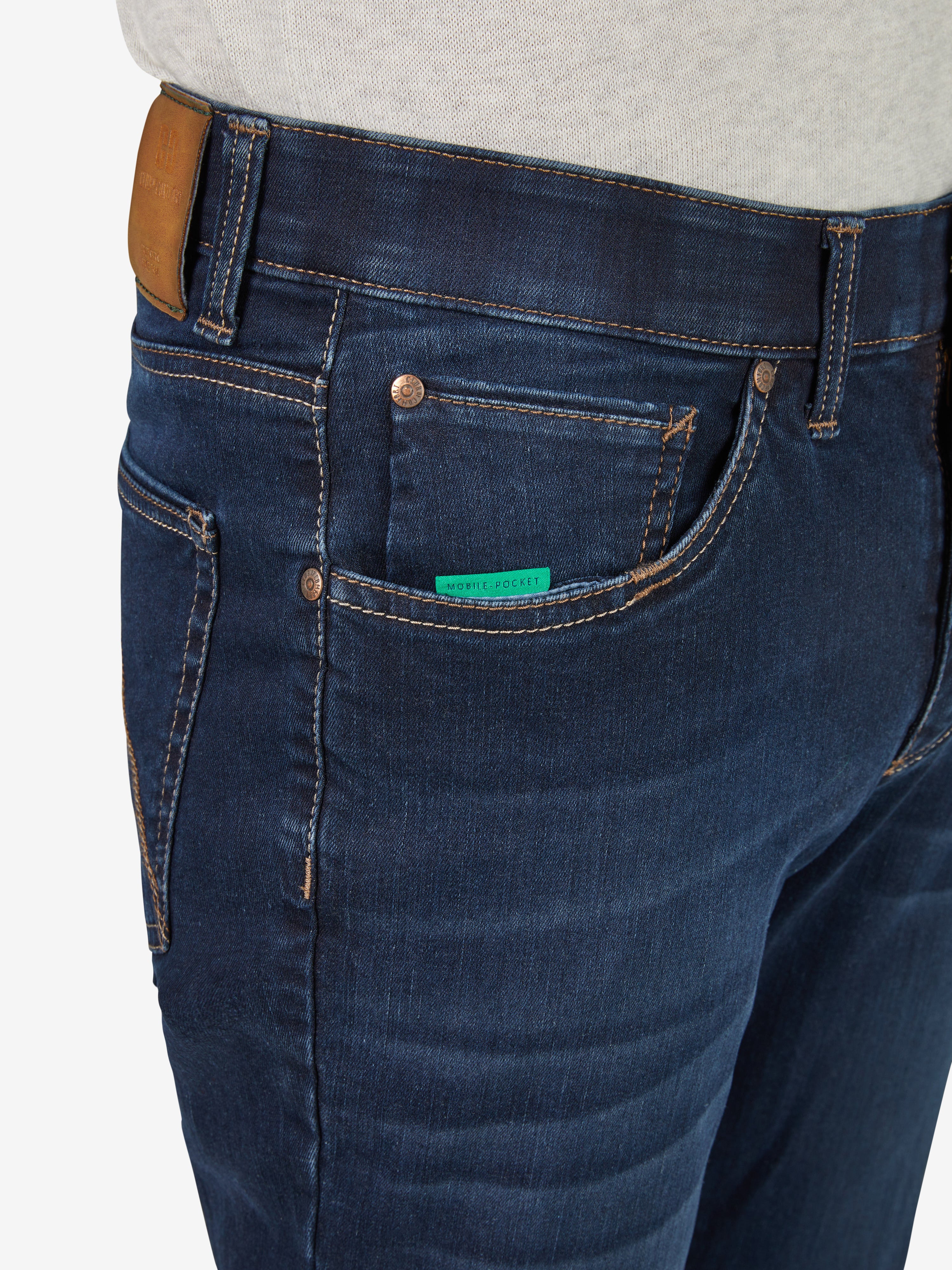 ALEX 7915 - donkerblauw (gewassen)