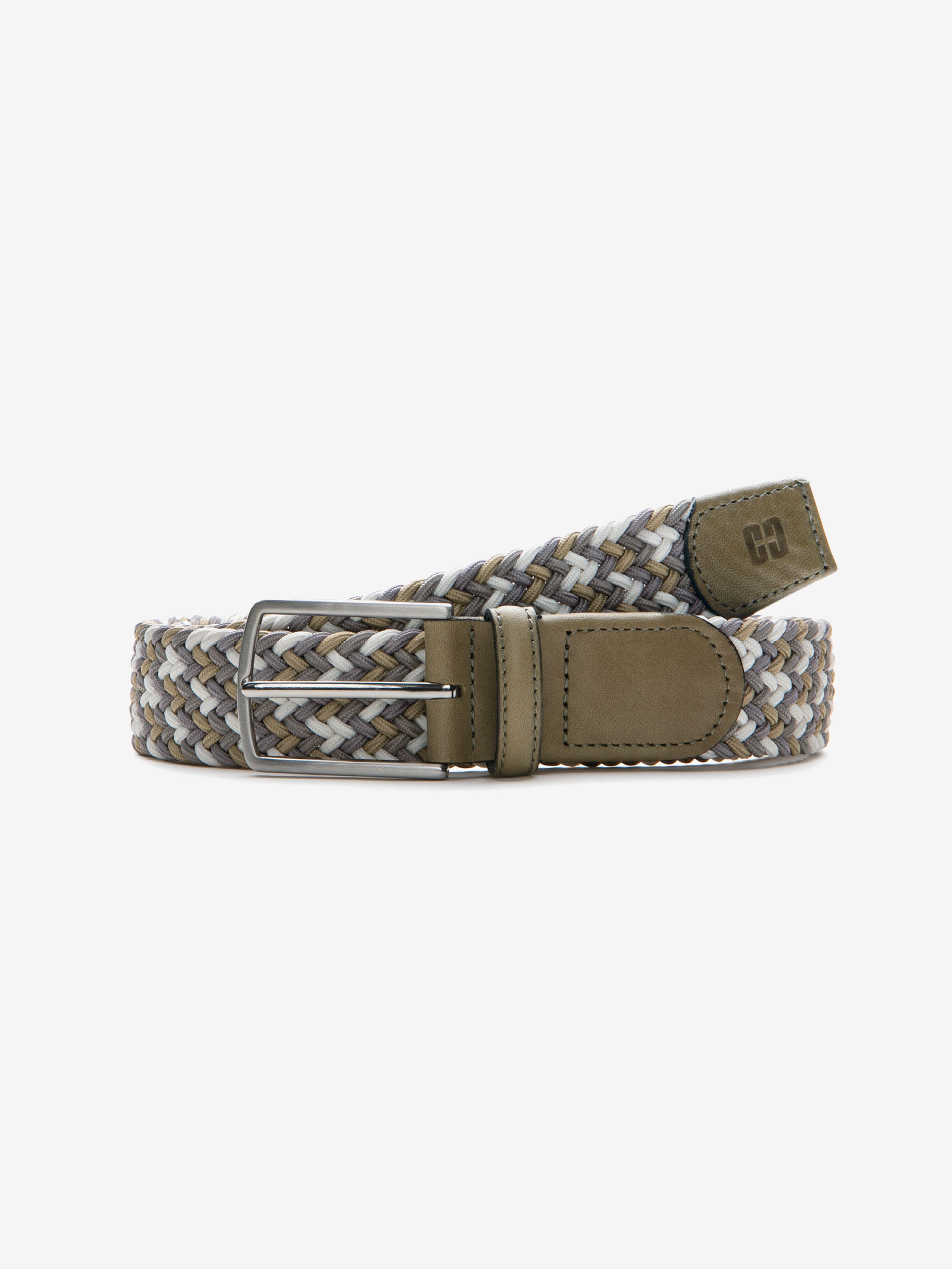 GUERTEL73 - beige-blauw