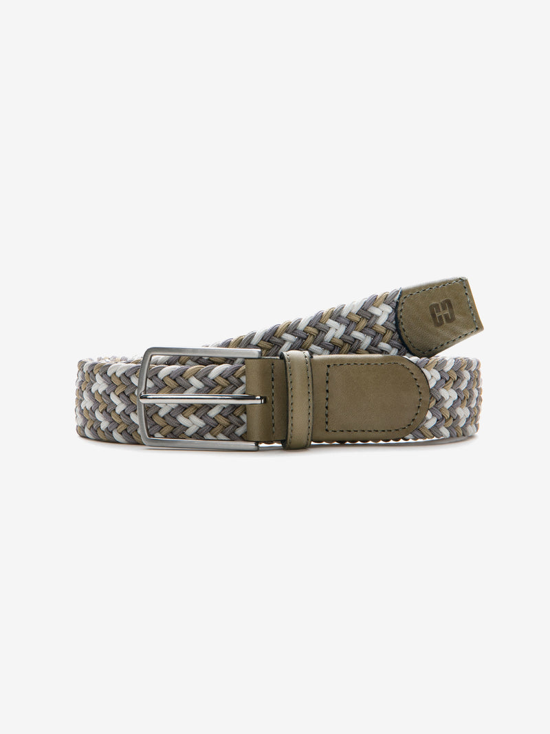 GUERTEL73 - beige-blauw
