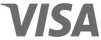Das Bild zeigt das Visa-Logo, bestehend aus dem Schriftzug 